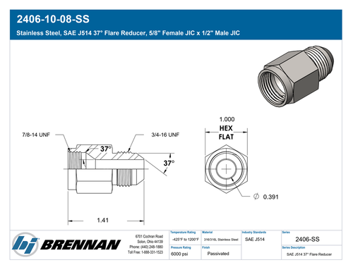 2406-10-08-SS | Reducer | Brennan