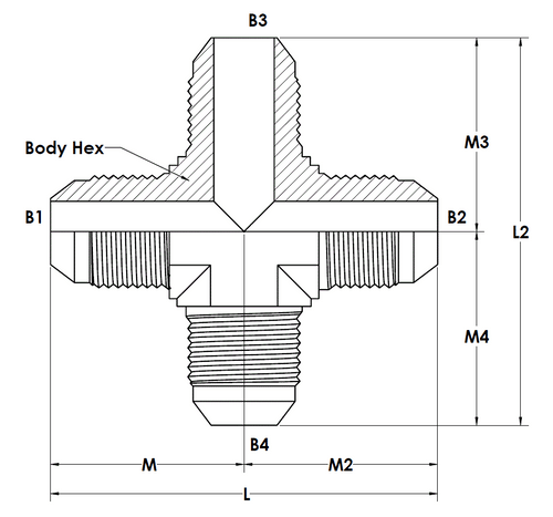 2650-16-16-16-16-SS | Union Cross | Brennan