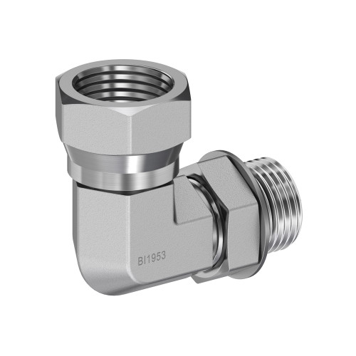 6901-10-08-NWO-SS | Adjustable Swivel Elbow | Brennan