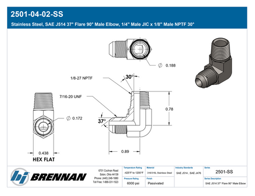 2501-04-02-SS | Male Elbow | Brennan
