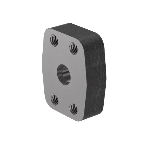 1938-61-12-12 | Code 61 Tube Weld Flange Flat Face | Brennan