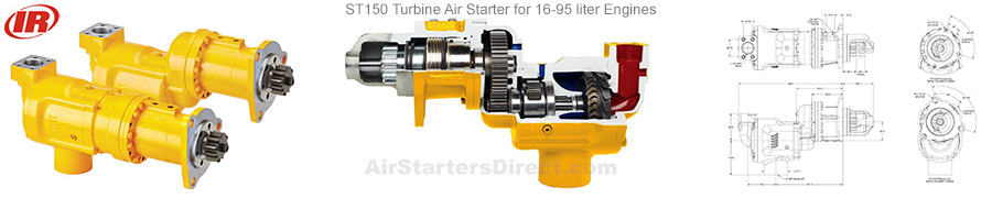 Ingersoll Rand ST150 Turbine Starter Banner