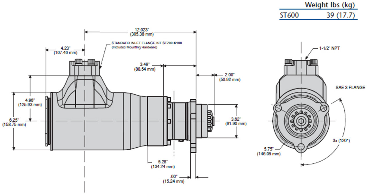 ST650BP03L91 Turbine Air Starter by Ingersoll Rand