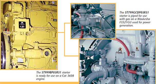 ST725GCDP03R31 Turbine Air Starter by Ingersoll Rand