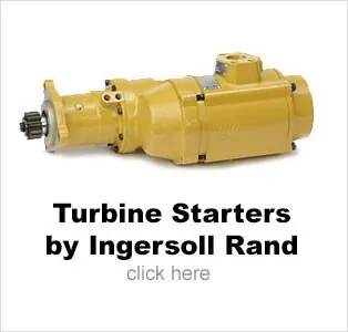 Turbine air starters by Ingersoll Rand