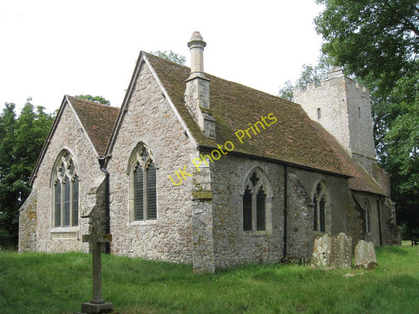 Photo 6"x4" Church of St Augustine, Snave, Kent Snave c2010
