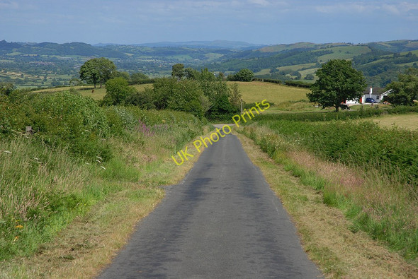 Photo 6"x4" Minor road heading east Van\/SN9587 c2010