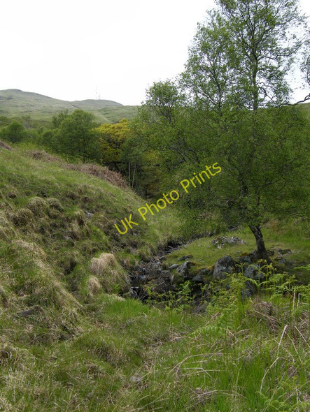 Photo 6"x4" View uphill towards radio mast at Maol nan Uan Craignure c2010