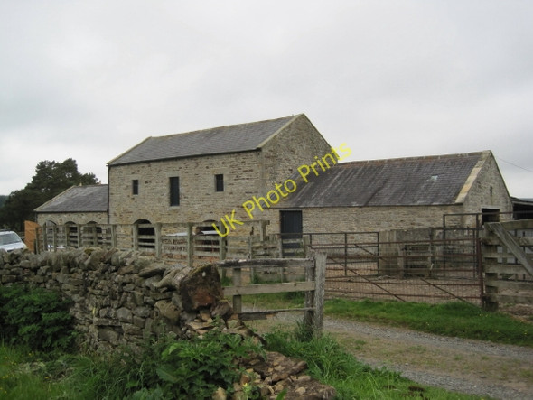 Photo 6"x4" Farm buildings at Watergate Farm Stonehaugh c2010