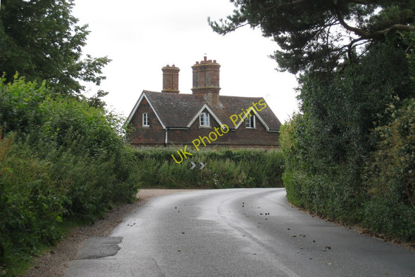 Photo 6"x4" Two Houses on Hollow Lane East Grinstead c2010