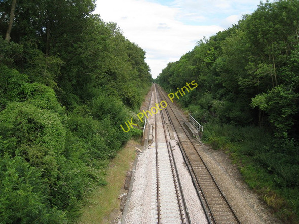 Photo 6"x4" Railway between Godstone and Edenbridge Troy Town\/TQ4247 c2010