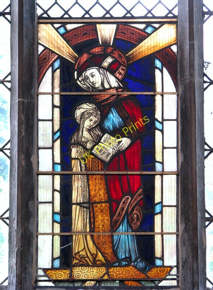 Photo 6"x4" St Nicholas' Chapel in Kings Lynn - C20 stained glass King's Lynn c2010