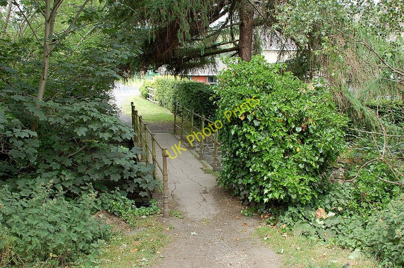 Photo 6"x4" Footbridge over the mill lade, Selkirk Selkirk c2010