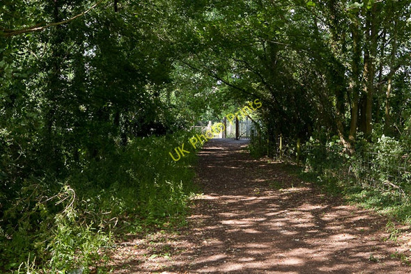 Photo 6"x4" Approaching level crossing at Crampmoor Crampmoor c2010