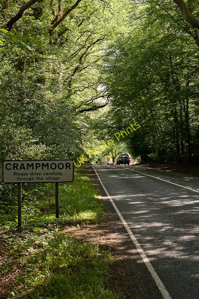 Photo 6"x4" Entering Crampmoor at end of The Straight Mile Romsey c2010