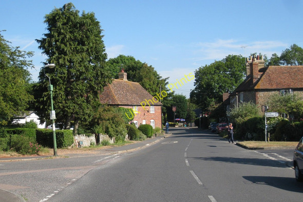 Photo 6"x4" Etchinghill Crossroads Etchinghill\/TR1639 c2010