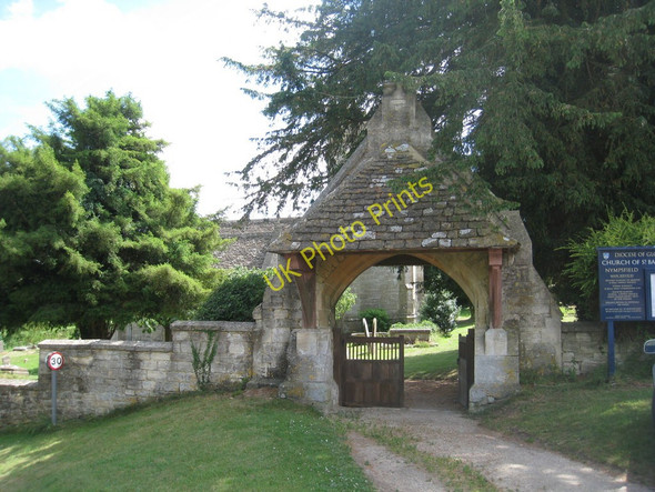 Photo 6"x4" Lych gate, Nympsfield Cockadilly c2010