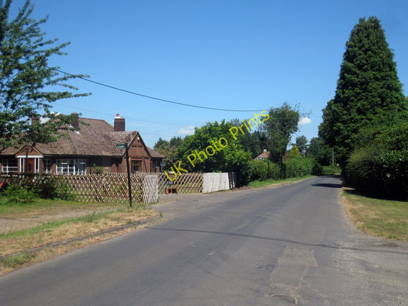 Photo 6"x4" Bungalow on Bossingham Road Bossingham c2010
