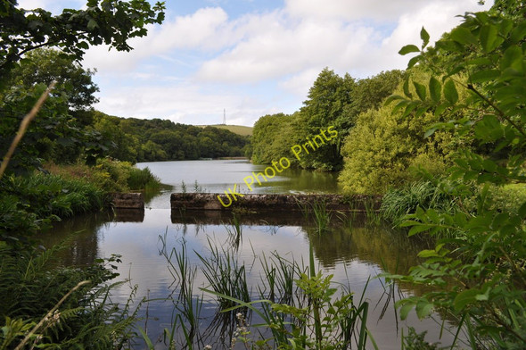 Photo 6"x4" Slade Reservoir now known as Slade Fishery Ilfracombe c2010