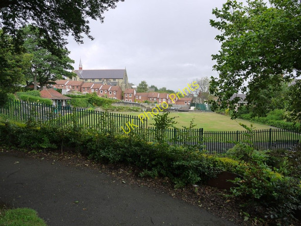 Photo 6"x4" Bowling green, Felling Park Felling c2010