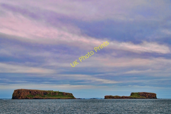 Photo 6"x4" Cairn na Burgh Mor and Beag Cairn na Burgh Beg c2010