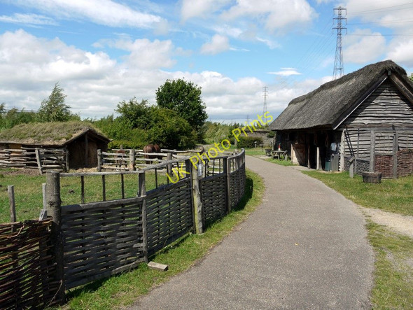 Photo 6"x4" Gyrwe, Anglo-Saxon Demonstration Farm, Bede's World Jarrow c2010