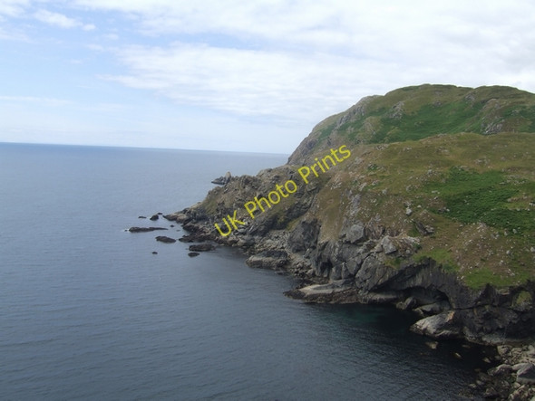 Photo 6"x4" Cliffs at Teelin Kilcar c2010