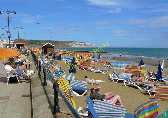 Photo 6"x4" Sandown Beach (3) Sandown c2010