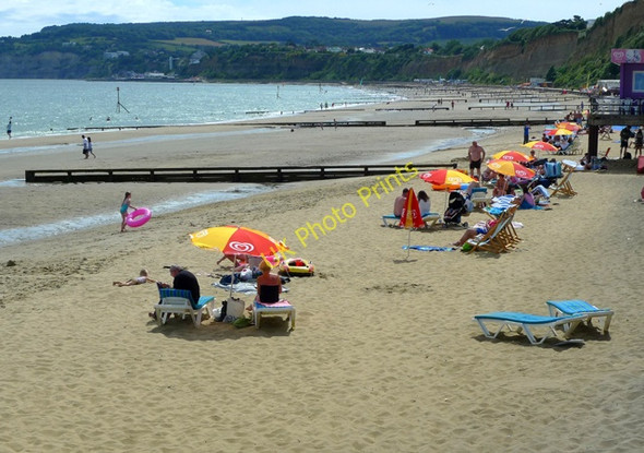 Photo 6"x4" The Beach beside Sandown Pier Sandown c2010
