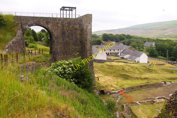 Photo 6"x4" The Balance Tower at Blaenavon Ironworks Blaenavon c2010