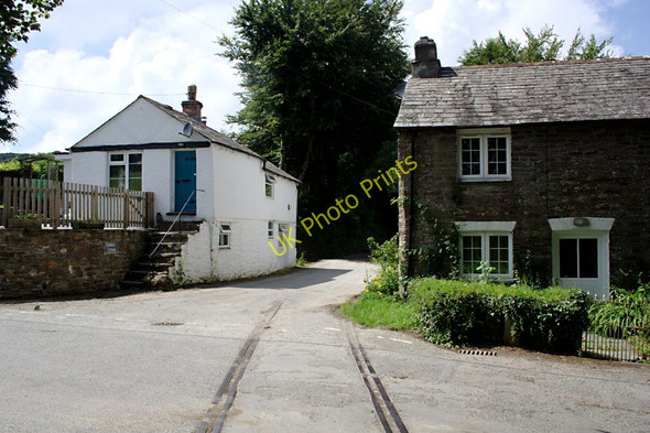 Photo 6"x4" The Old Railway Crossing at Hellandbridge Hellandbridge c2010