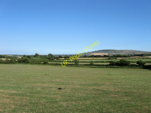 Photo 6"x4" Middle Cow Field Alciston c2010