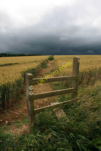 Photo 6"x4" Stile near Black Barn Farm Bourton\/SO5996 c2010