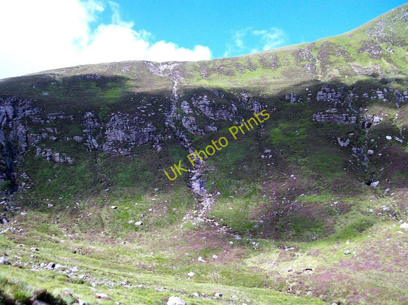 Photo 6"x4" Hanging valleys at the head of the Glen River Valley Newcastle\/J3732 c2010