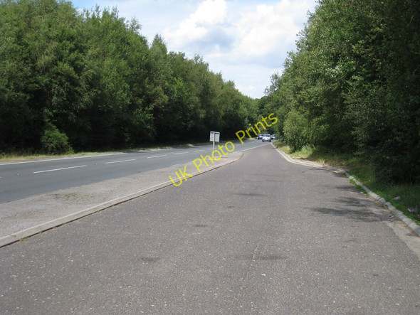 Photo 6"x4" Lay-by on A22 Bypass Uckfield c2010