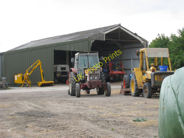 Photo 6"x4" Farm Machinery at Statenborough Farm Statenborough c2010