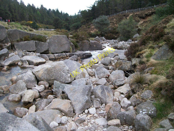 Photo 6"x4" Debris on the bed of the Glen River Newcastle\/J3732 c2010