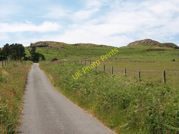Photo 6"x4" Country road below Garn Saethon Hill Penbodlas c2010