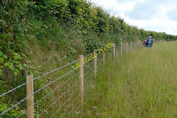 Photo 6"x4" Permissive path above Withypool Withypool c2010