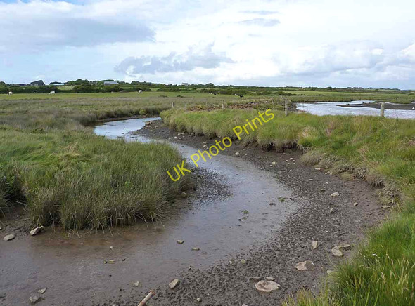 Photo 6"x4" Tidal river, Barrow Harbour Fenit c2010