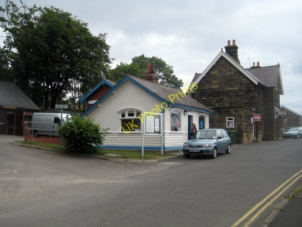 Photo 6"x4" Entrance to 'Station Workshops' Fylingthorpe c2010