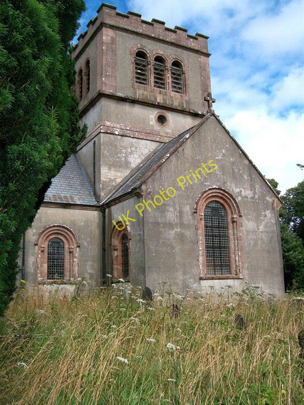 Photo 6"x4" The tower of Eglwys Buan Sant, Boduan Boduan c2010