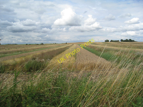Photo 6"x4" Strip fields at Low Burnham Low Burnham c2010