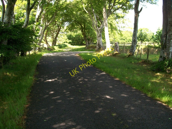Photo 6"x4" Sharp bend where the tarred lane turns away from y Lon Goed Llecheiddior\/SH4743 c2010