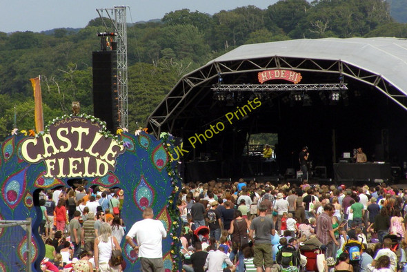 Photo 6"x4" The Castle Field at Camp Bestival 2010, Lulworth Castle East Lulworth c2010