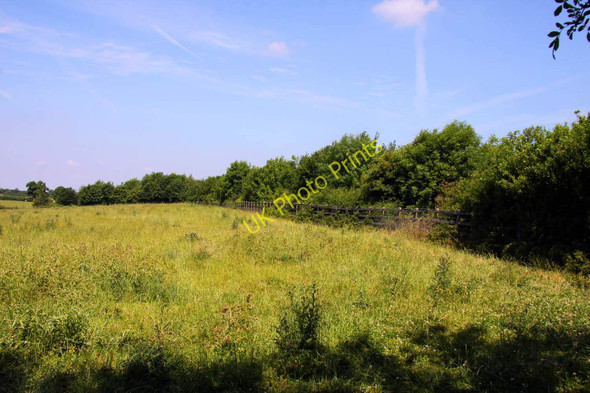 Photo 6"x4" Field by the motorway Warmington\/SP4147 c2010