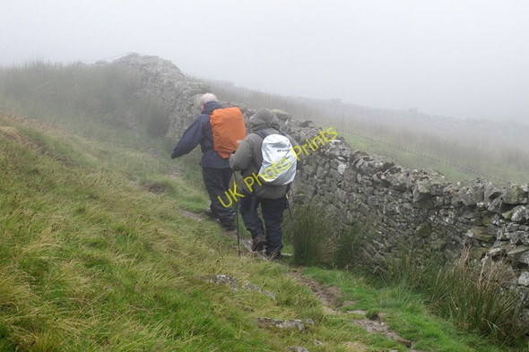 Photo 6"x4" Footpath from Whernside Chapel-le-Dale c2010