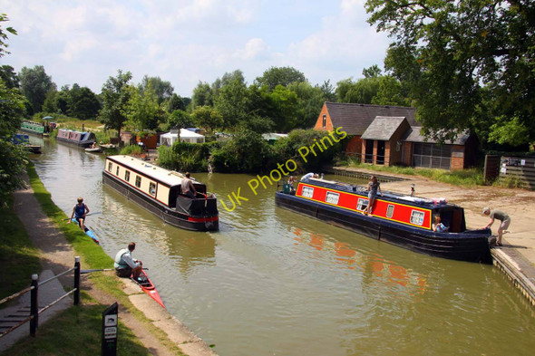 Photo 6"x4" The Oxford Canal from Cropredy Bridge Cropredy c2010
