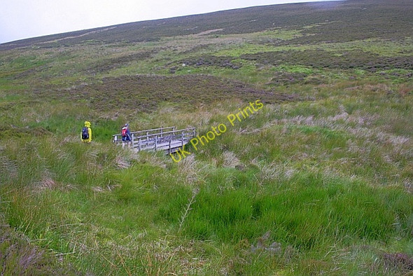 Photo 6"x4" Footbridge, River Caldew River Caldew\/NY2829 c2010