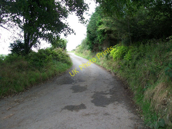 Photo 6"x4" Access road to Bettris Farm Penbodlas c2010